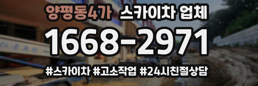 양평동4가 스카이차 업체