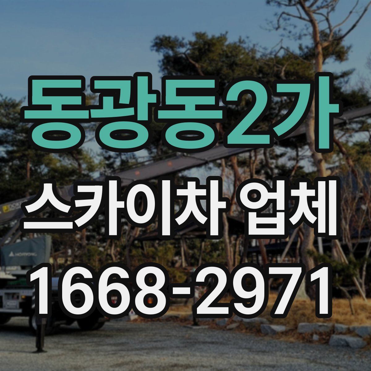 동광동2가 스카이차 업체