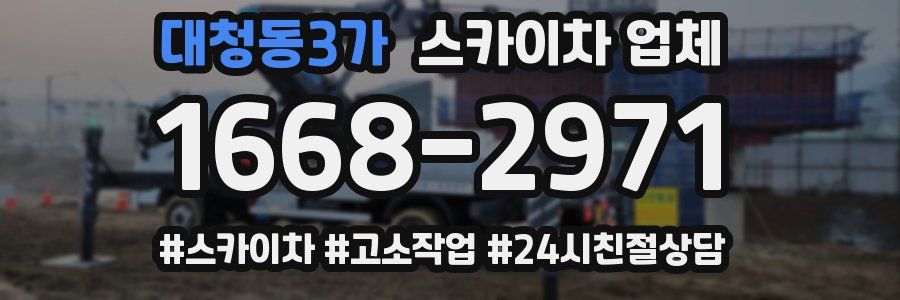 대청동3가 스카이차 업체