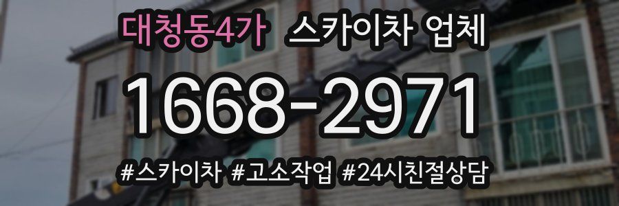 대청동4가 스카이차 업체