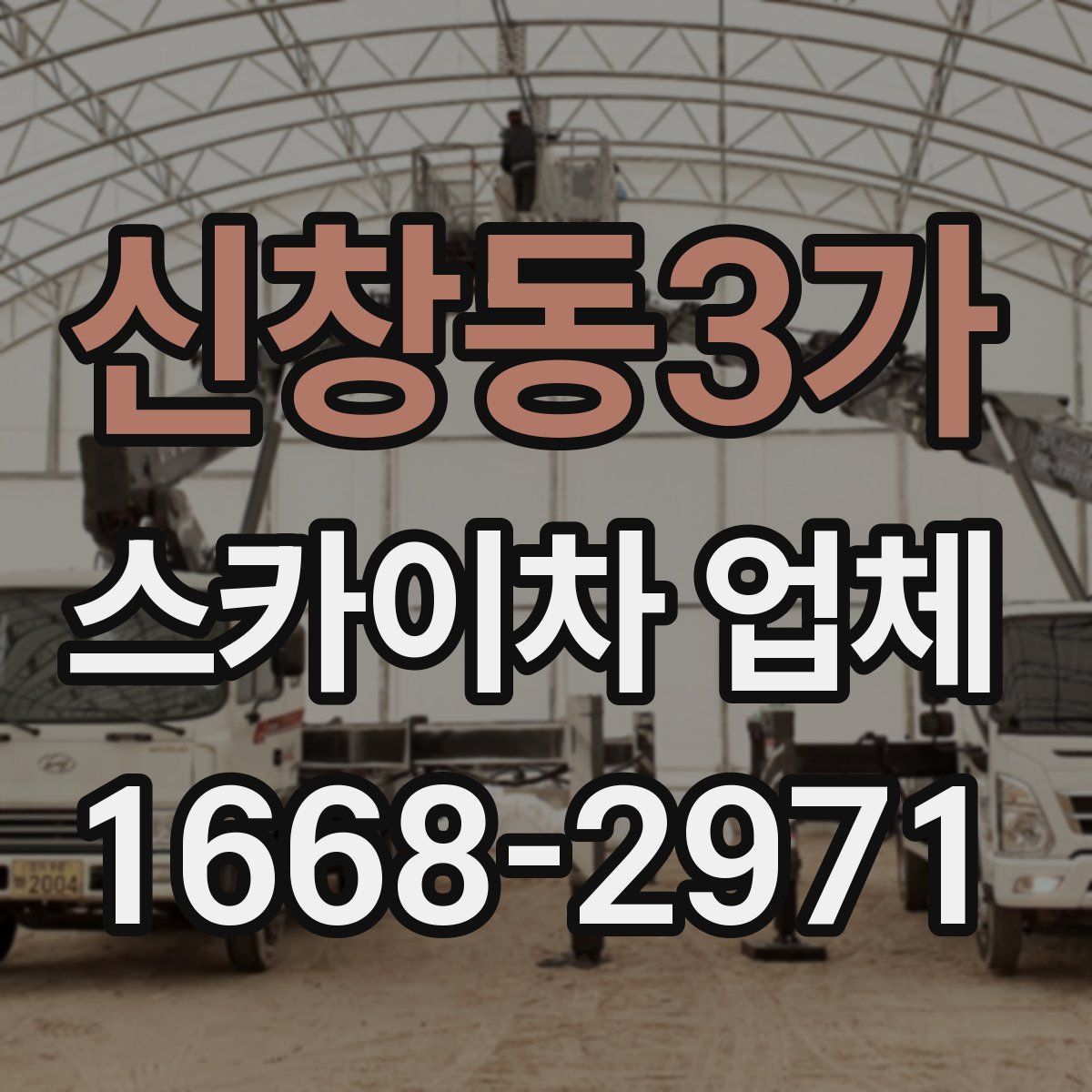 신창동3가 스카이차 업체