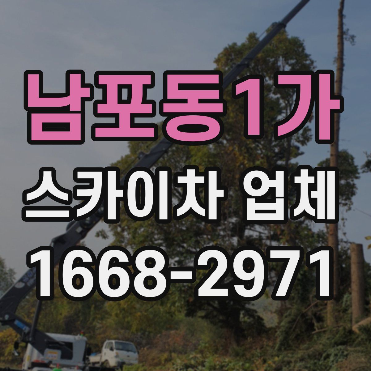 남포동1가 스카이차 업체