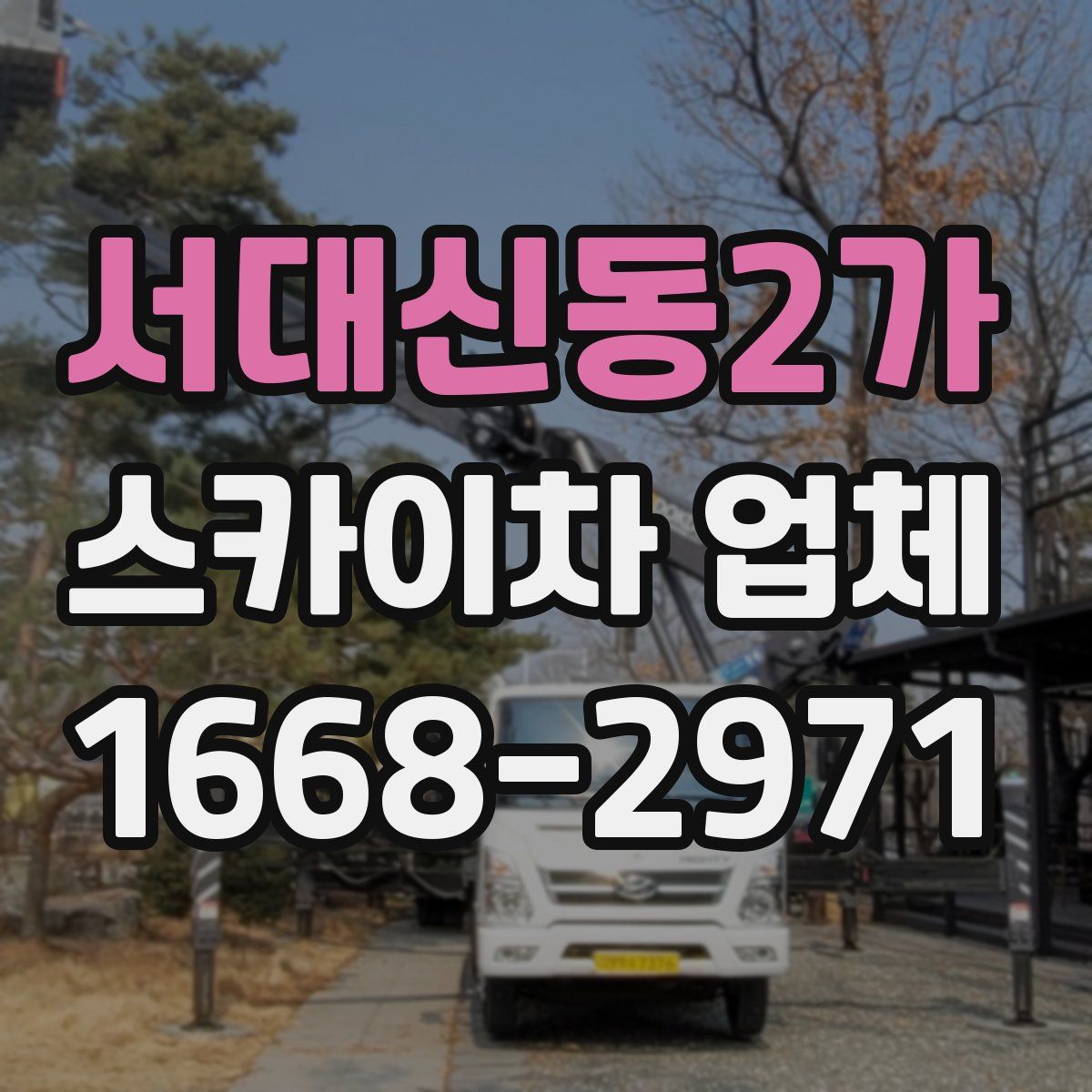 서대신동2가 스카이차 업체