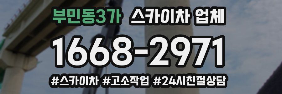 부민동3가 스카이차 업체