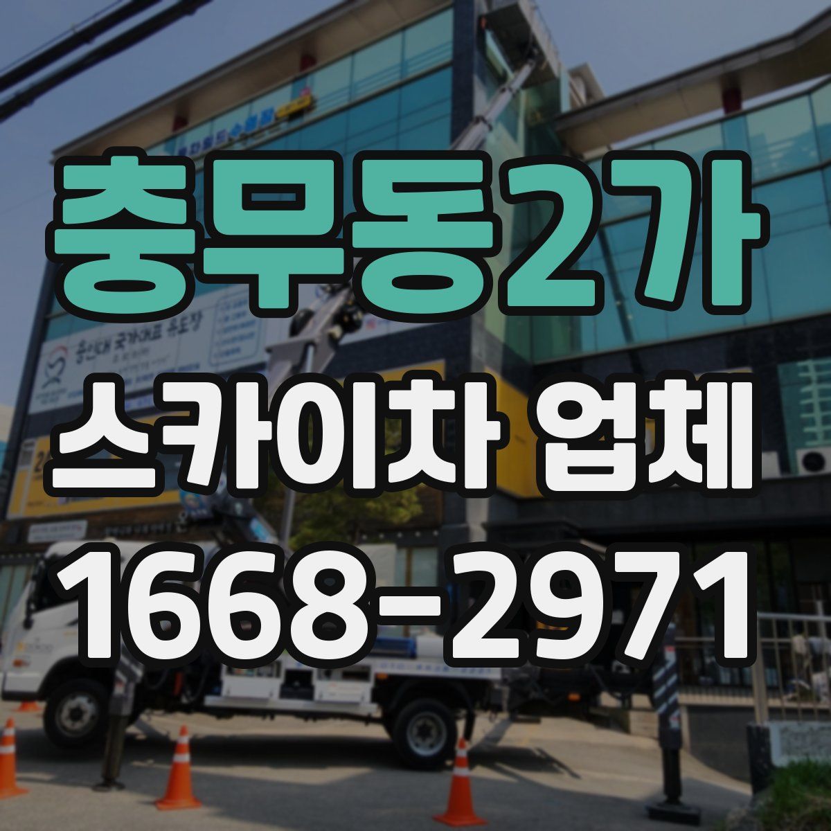 충무동2가 스카이차 업체
