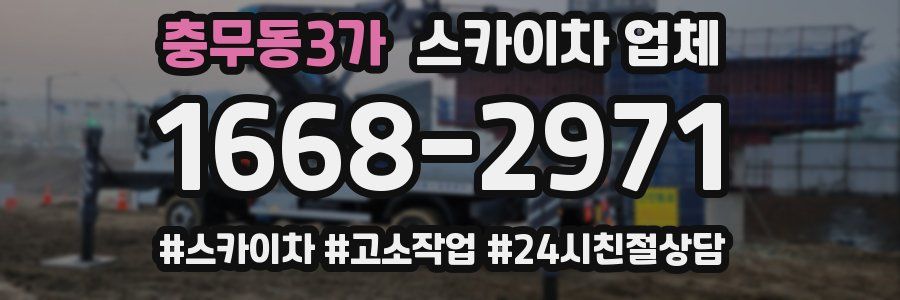 충무동3가 스카이차 업체