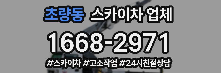 초량동 스카이차 업체