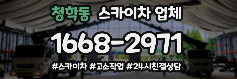 청학동 스카이차 업체