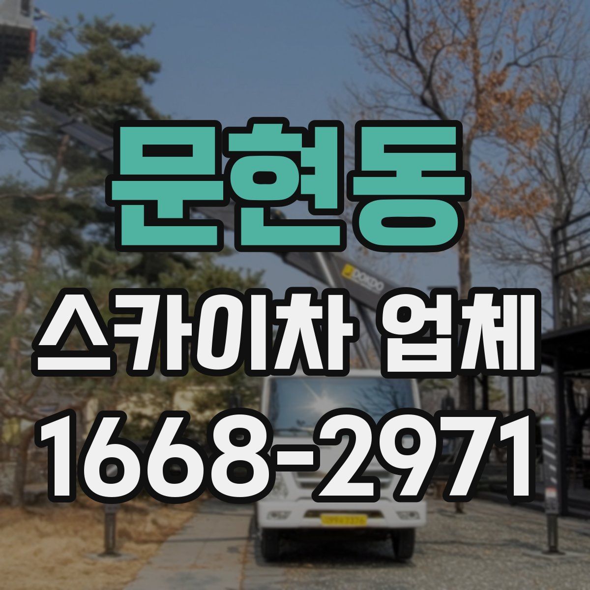 문현동 스카이차 업체