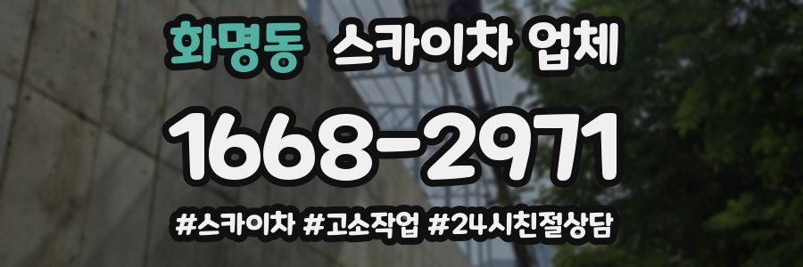 화명동 스카이차 업체