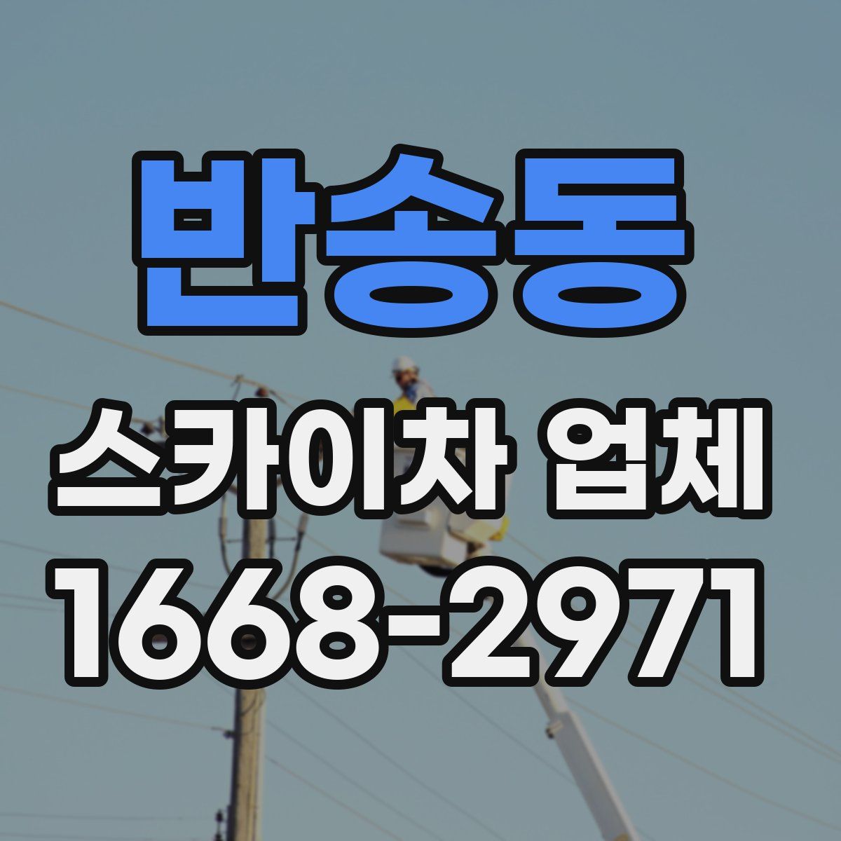 반송동 스카이차 업체