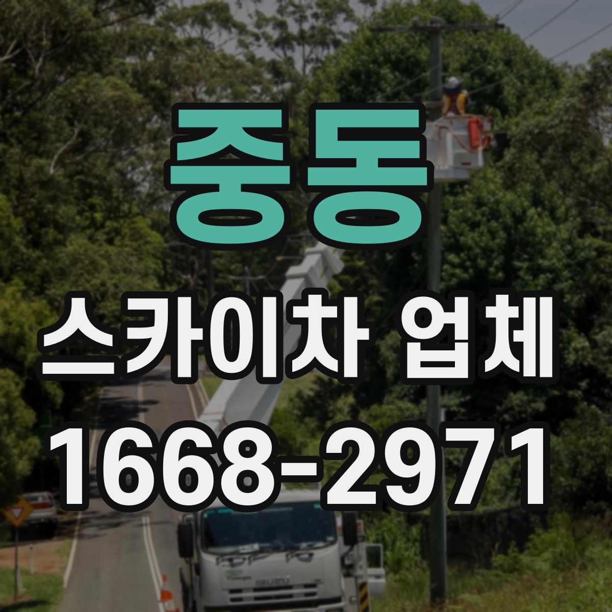 중동 스카이차 업체