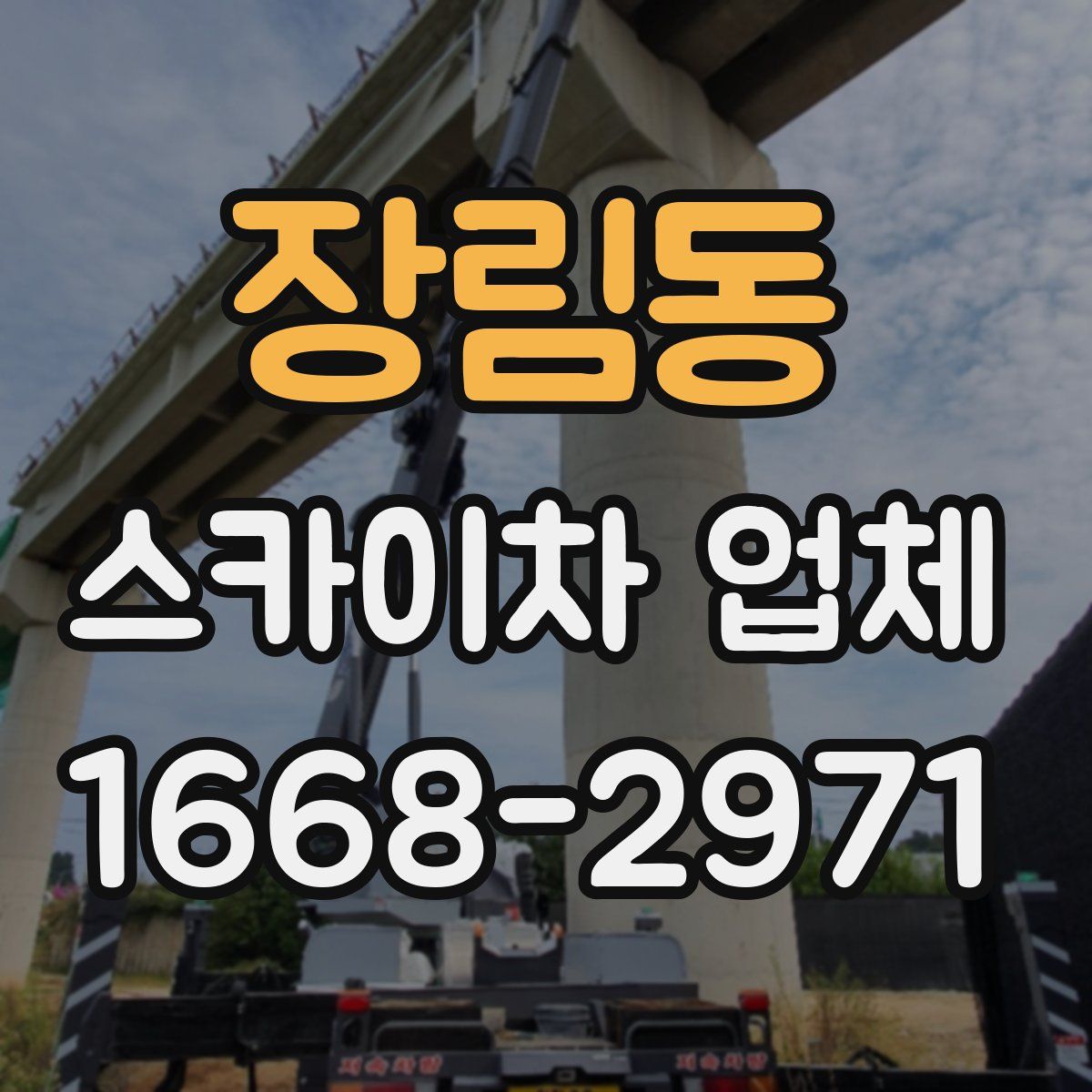 장림동 스카이차 업체