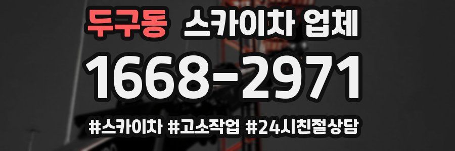 두구동 스카이차 업체