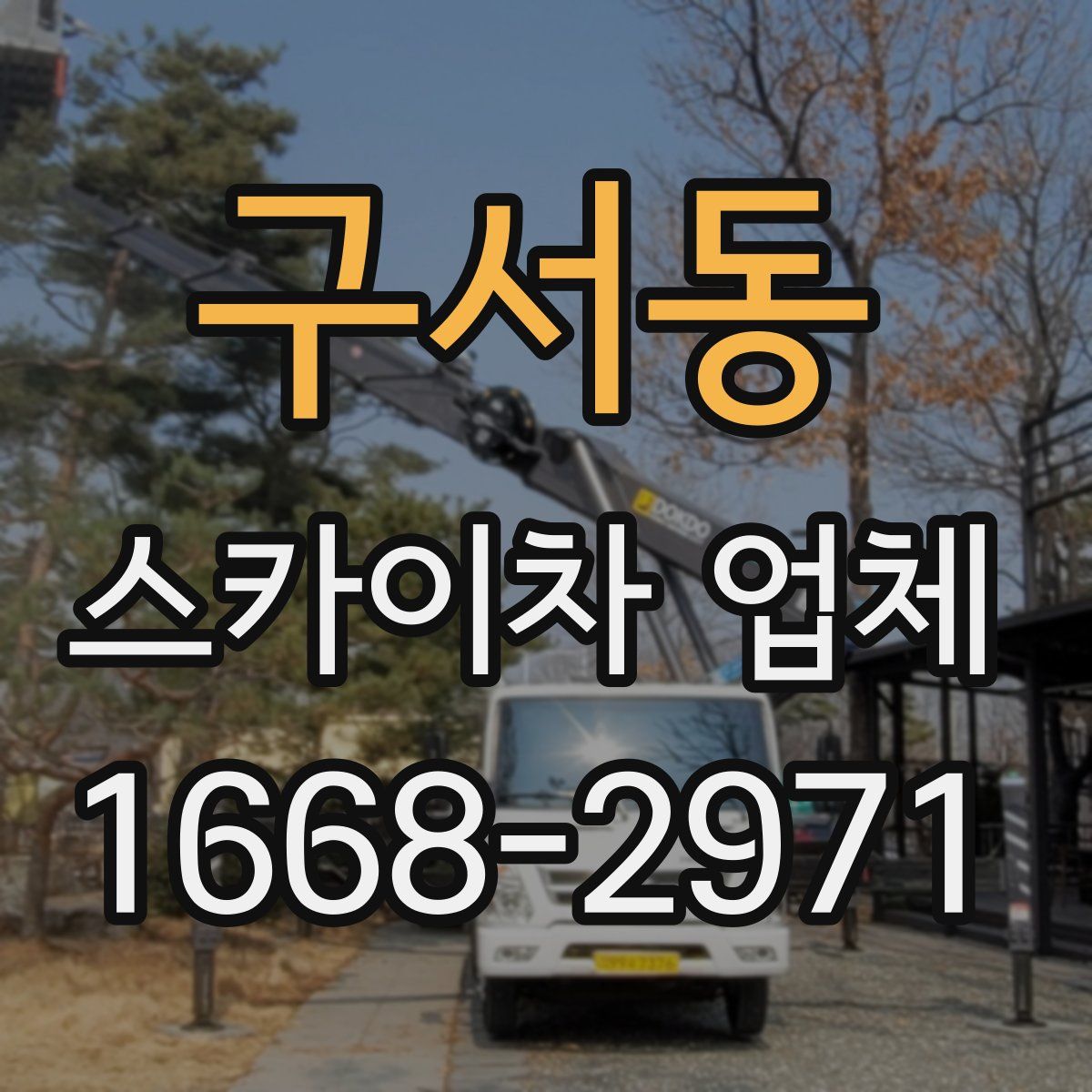구서동 스카이차 업체