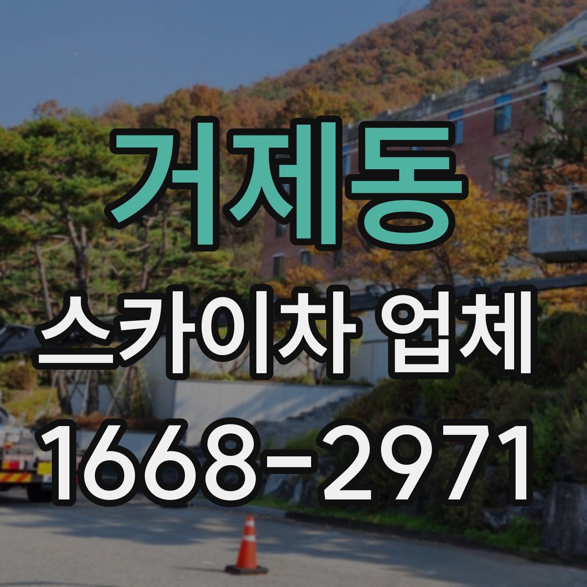 거제동 스카이차 업체