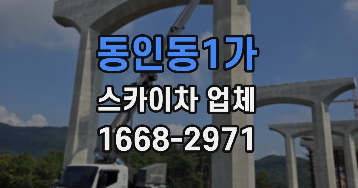 동인동1가 스카이차 업체