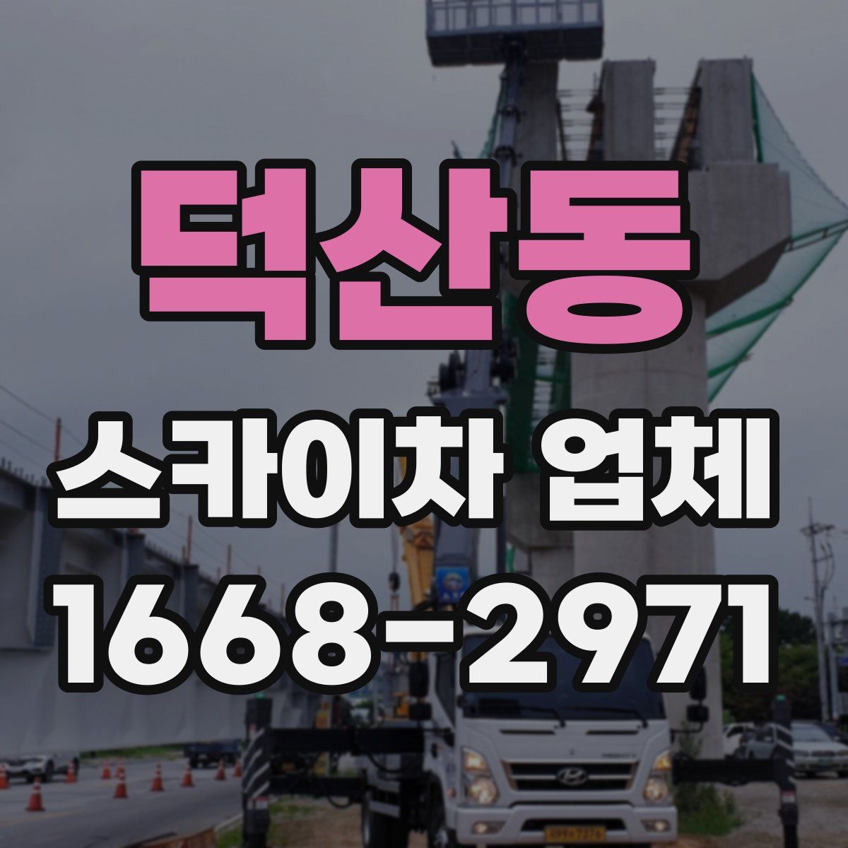 덕산동 스카이차 업체