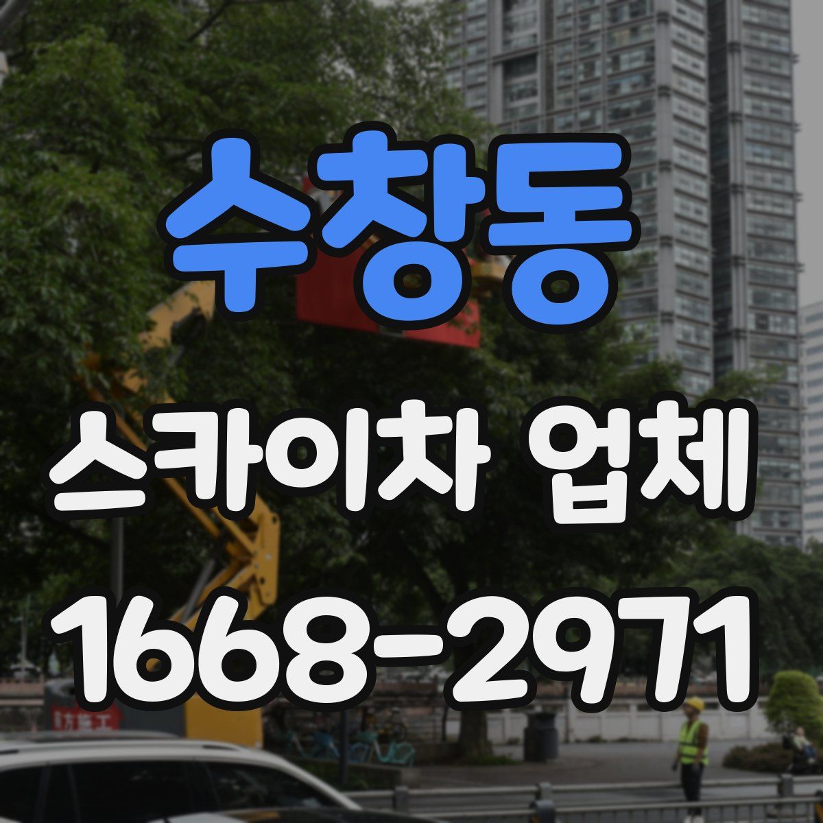 수창동 스카이차 업체
