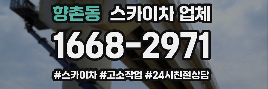 향촌동 스카이차 업체