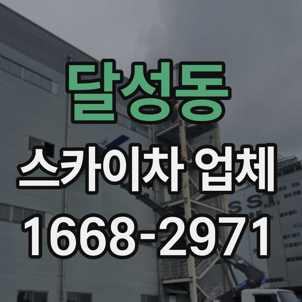 달성동 스카이차 업체