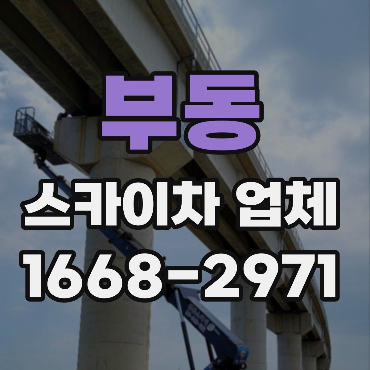 부동 스카이차 업체