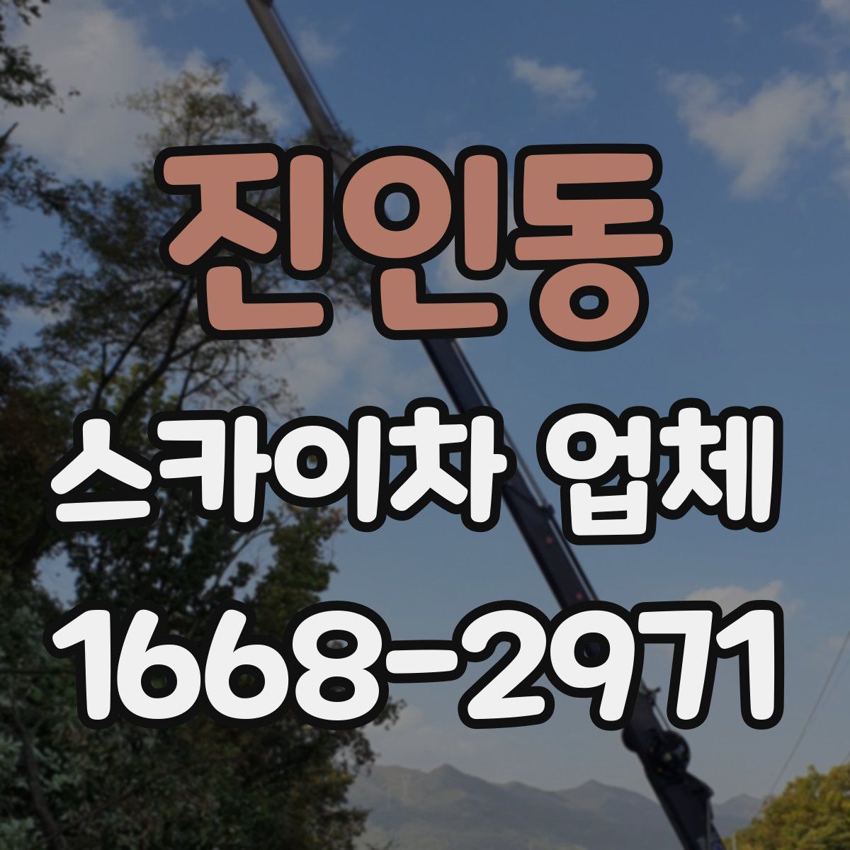 진인동 스카이차 업체
