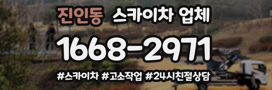 진인동 스카이차 업체