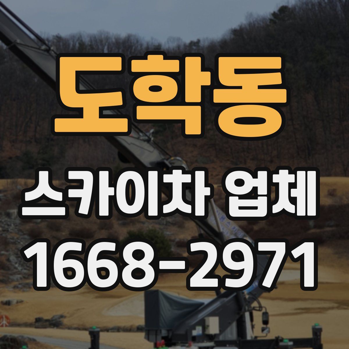 도학동 스카이차 업체