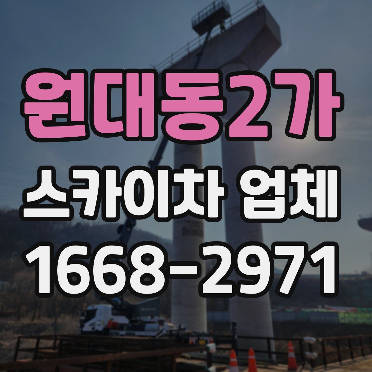 원대동2가 스카이차 업체