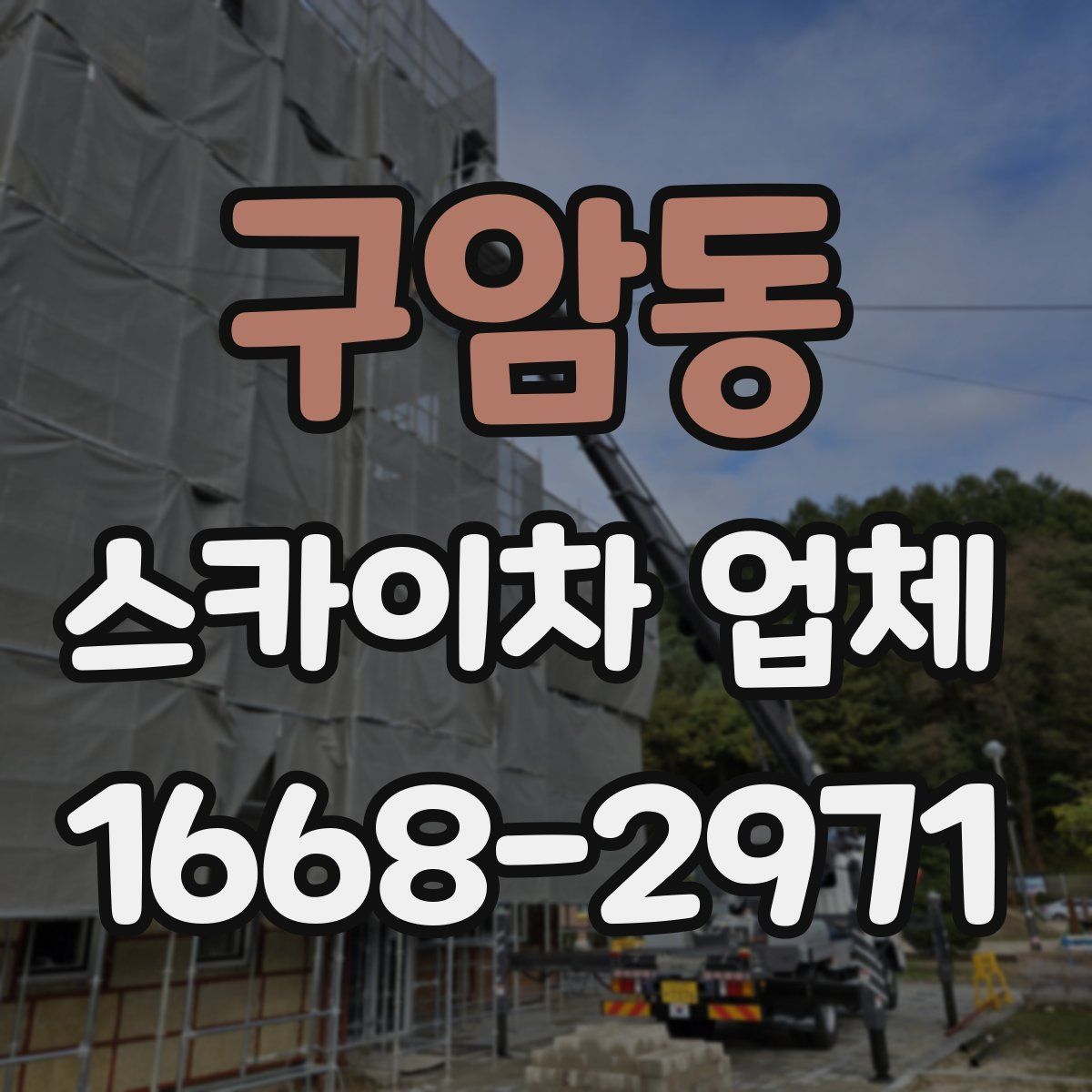 구암동 스카이차 업체