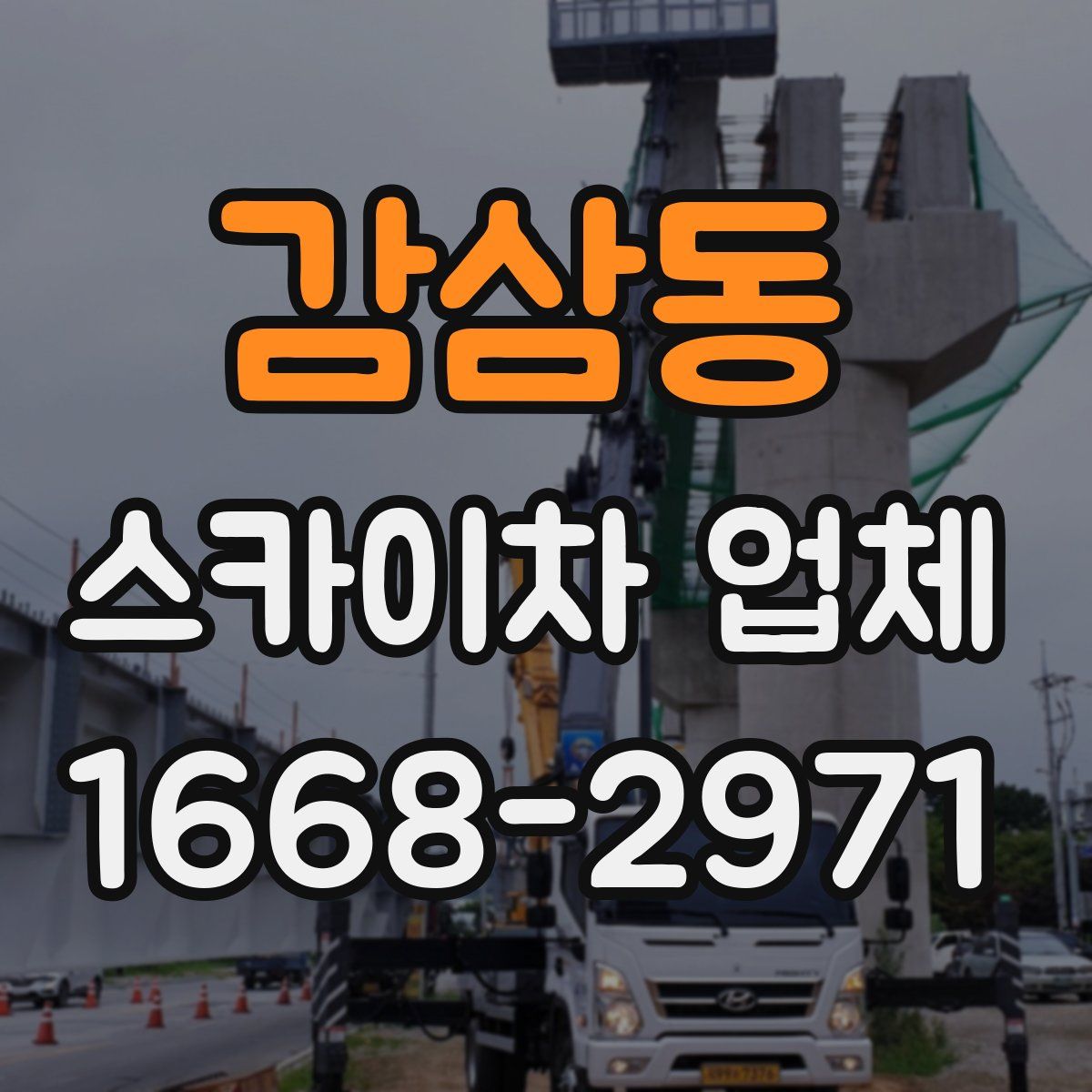 감삼동 스카이차 업체