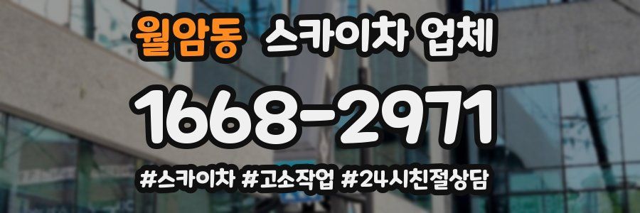 월암동 스카이차 업체