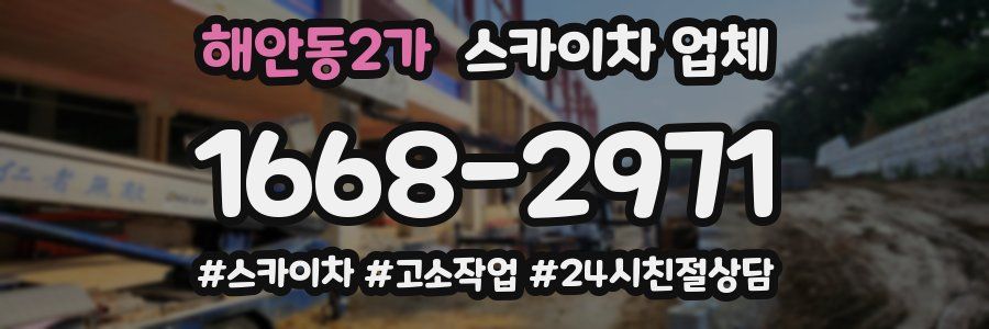 해안동2가 스카이차 업체