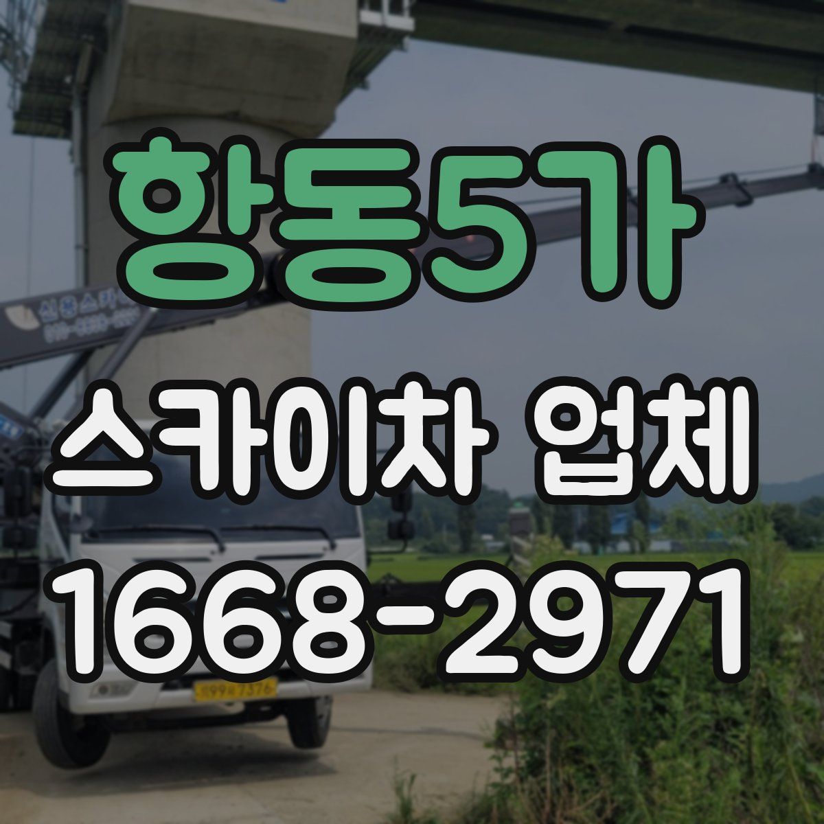 항동5가 스카이차 업체