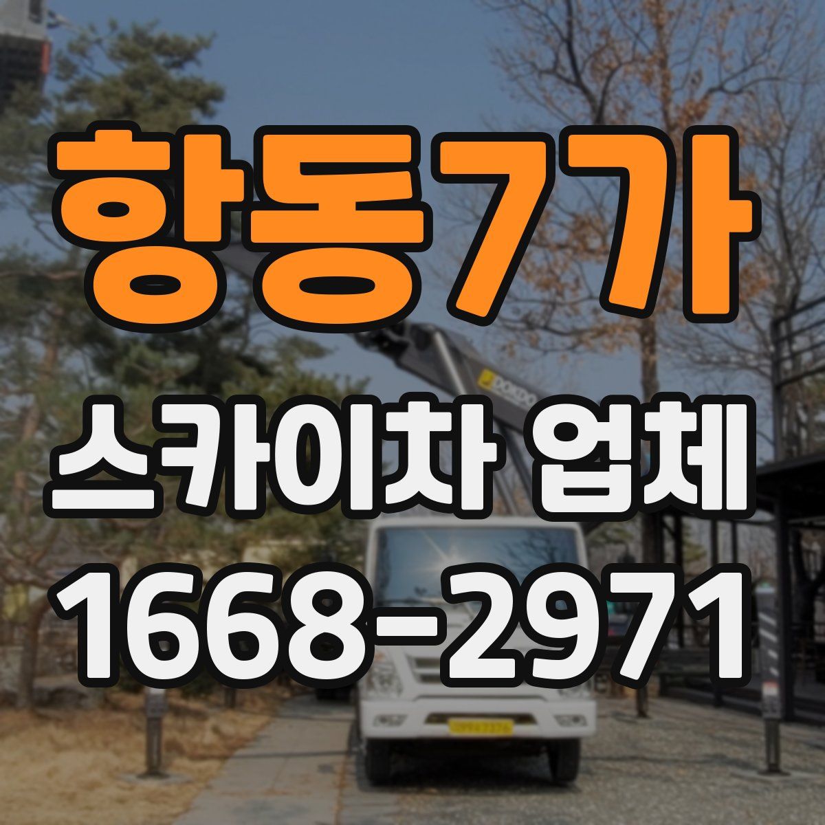 항동7가 스카이차 업체
