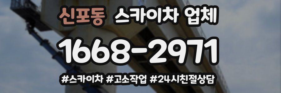 신포동 스카이차 업체