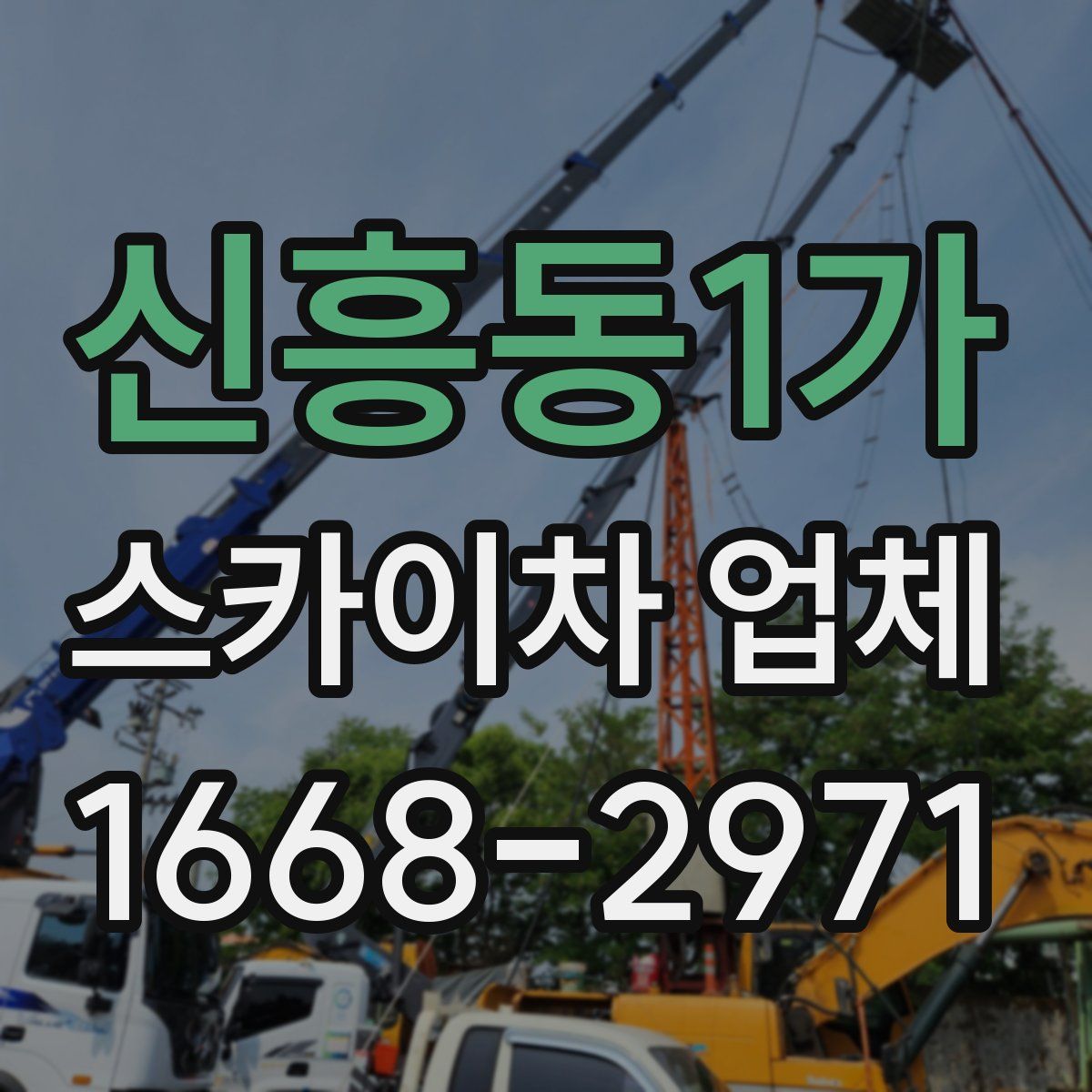 신흥동1가 스카이차 업체