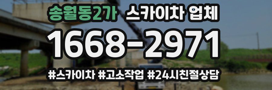 송월동2가 스카이차 업체