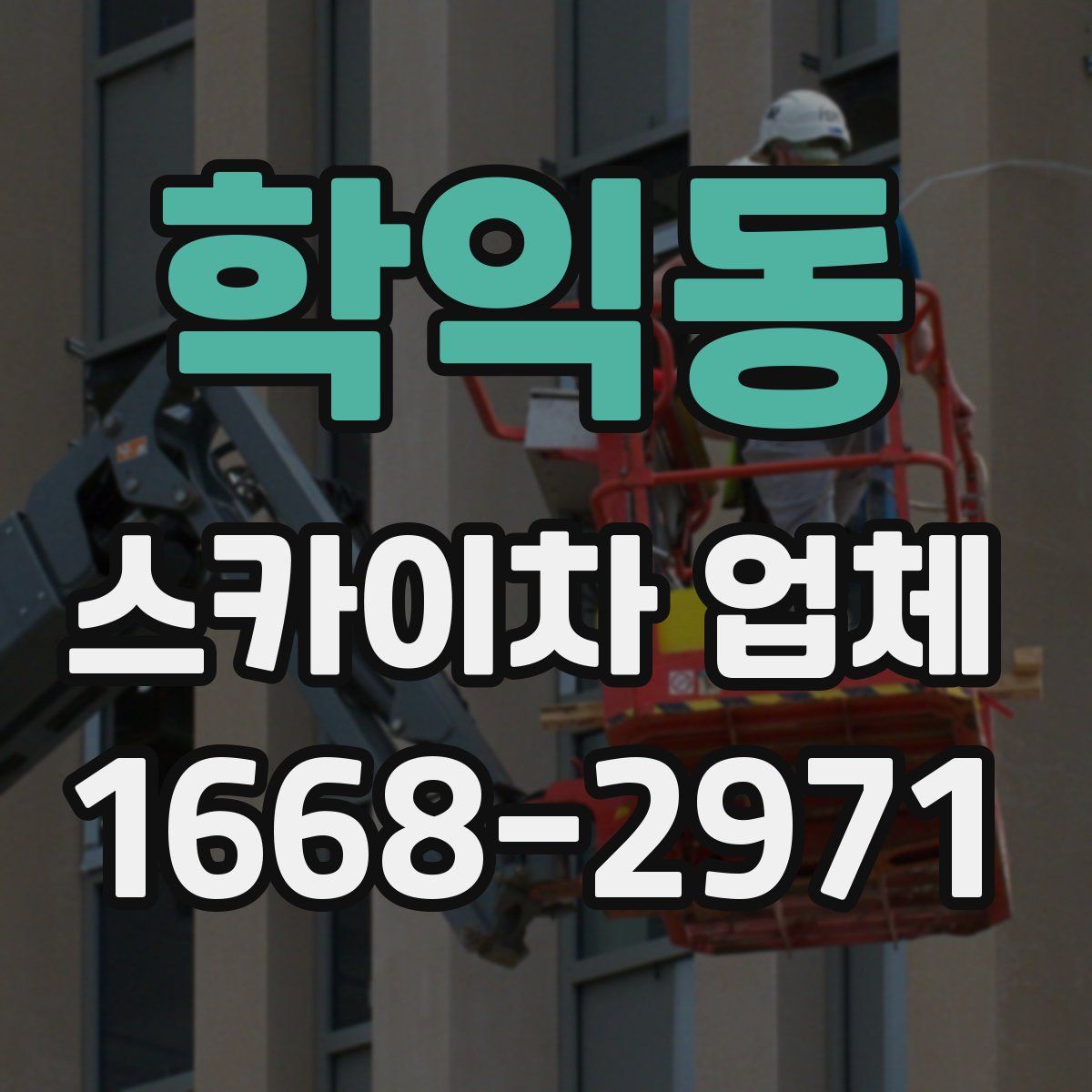 학익동 스카이차 업체