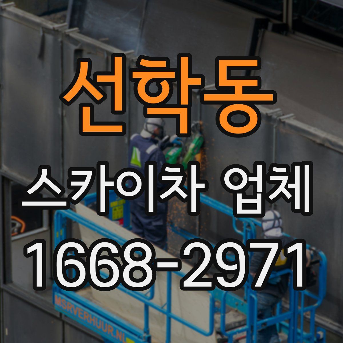 선학동 스카이차 업체