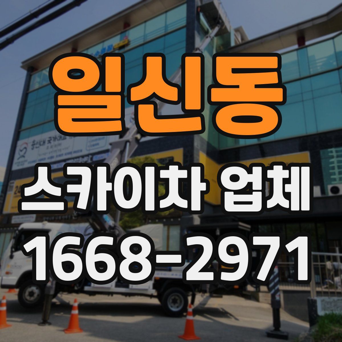 일신동 스카이차 업체