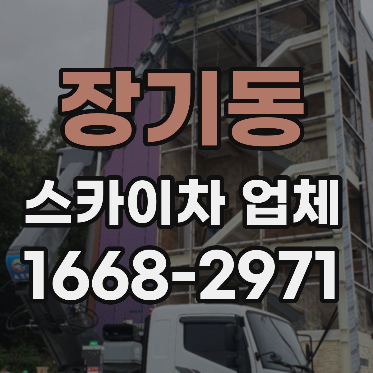 장기동 스카이차 업체
