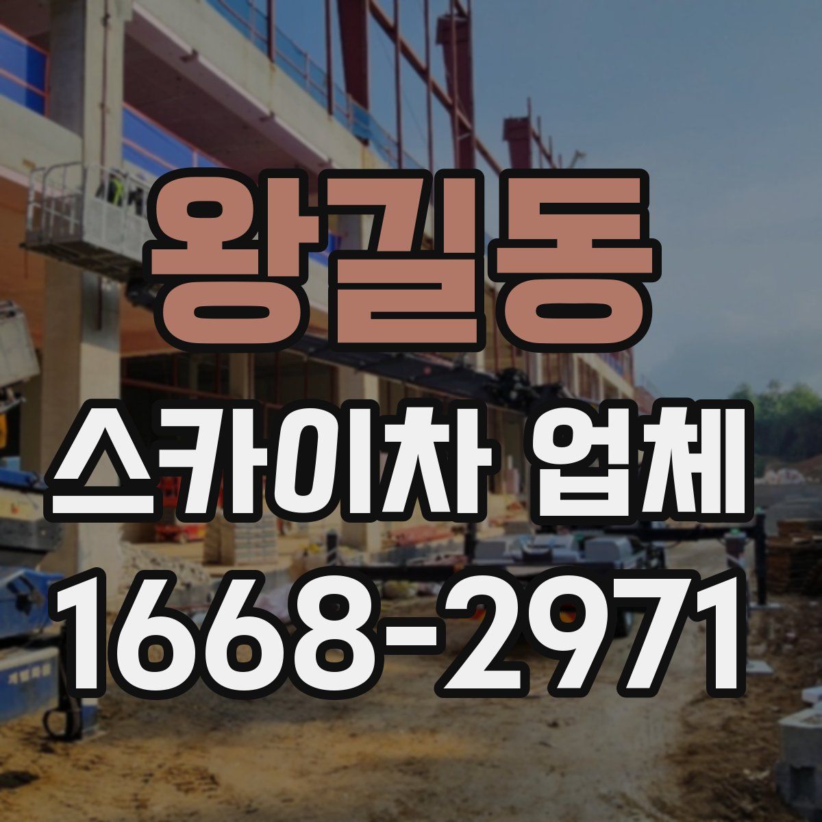 왕길동 스카이차 업체