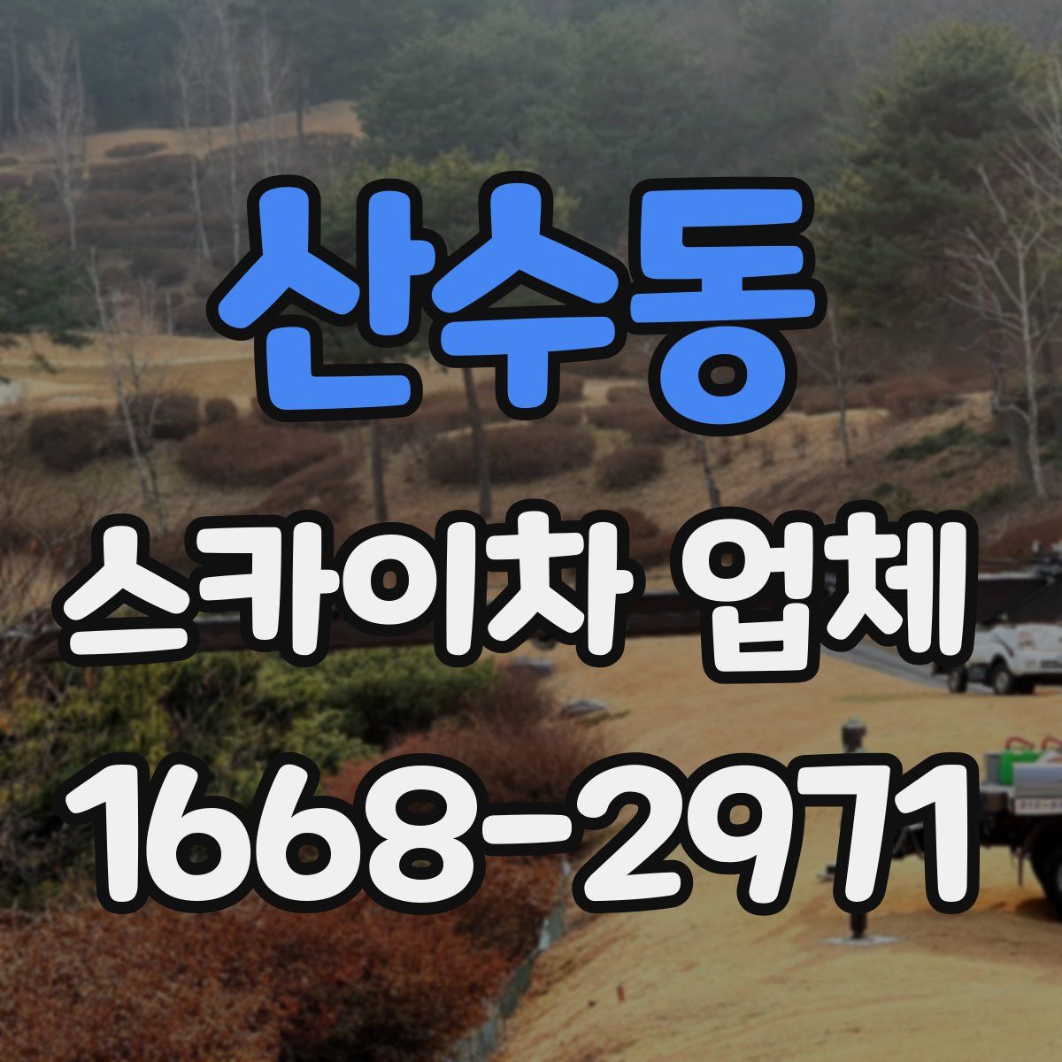 산수동 스카이차 업체