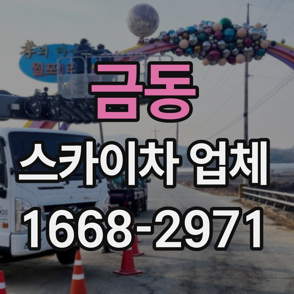 금동 스카이차 업체