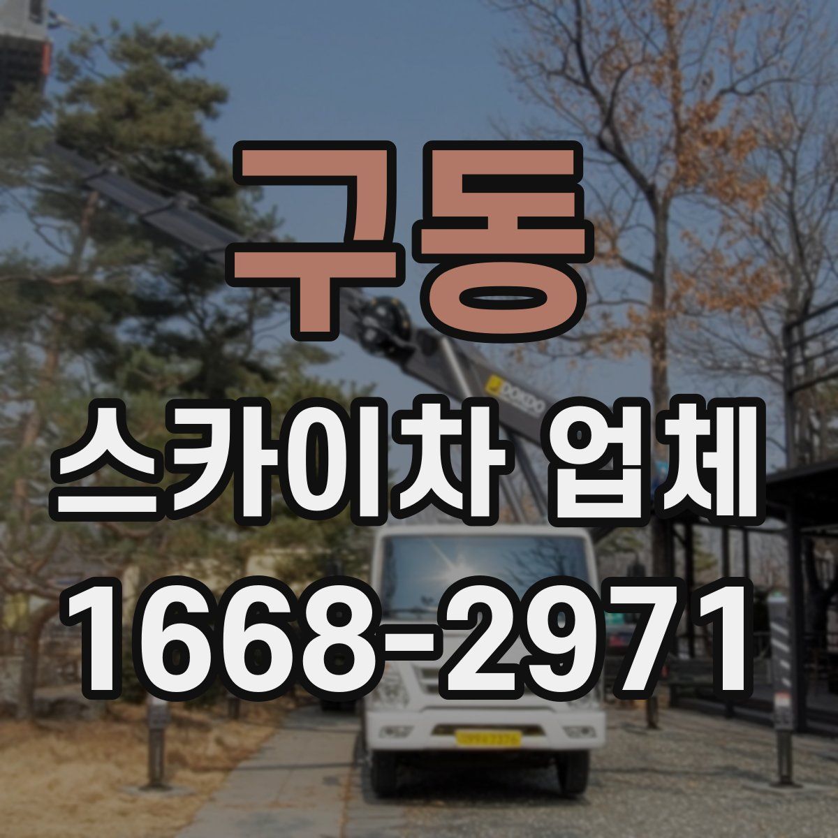 구동 스카이차 업체