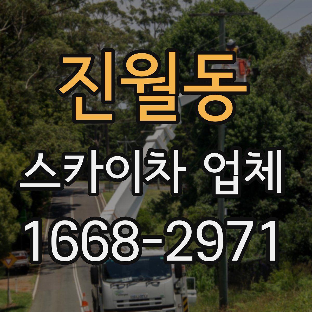 진월동 스카이차 업체