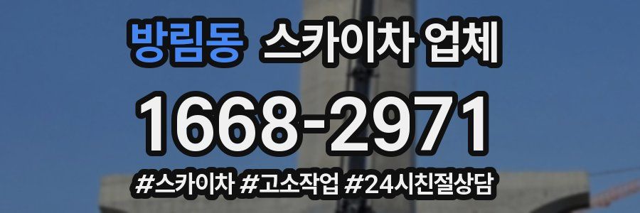 방림동 스카이차 업체