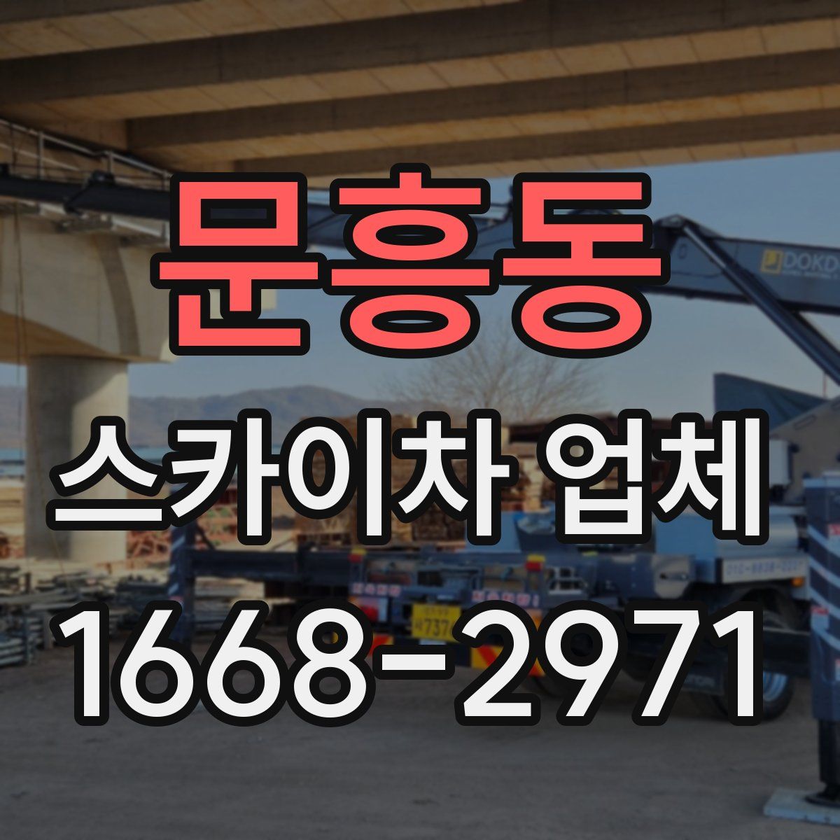 문흥동 스카이차 업체